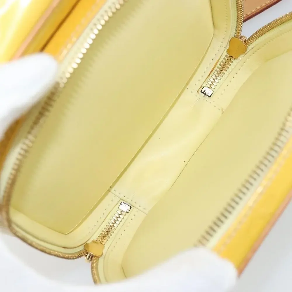 Louis Vuitton Monogram Vernis Wooster Bag Lime Yellow